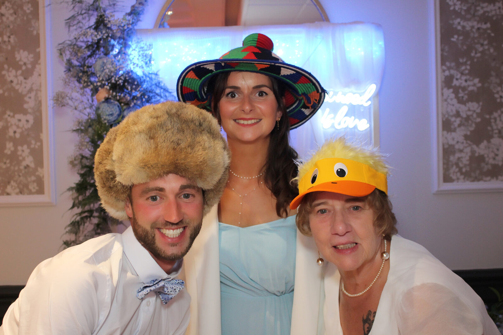Photo Booth Jaysphotography installé au tour — salle de réception