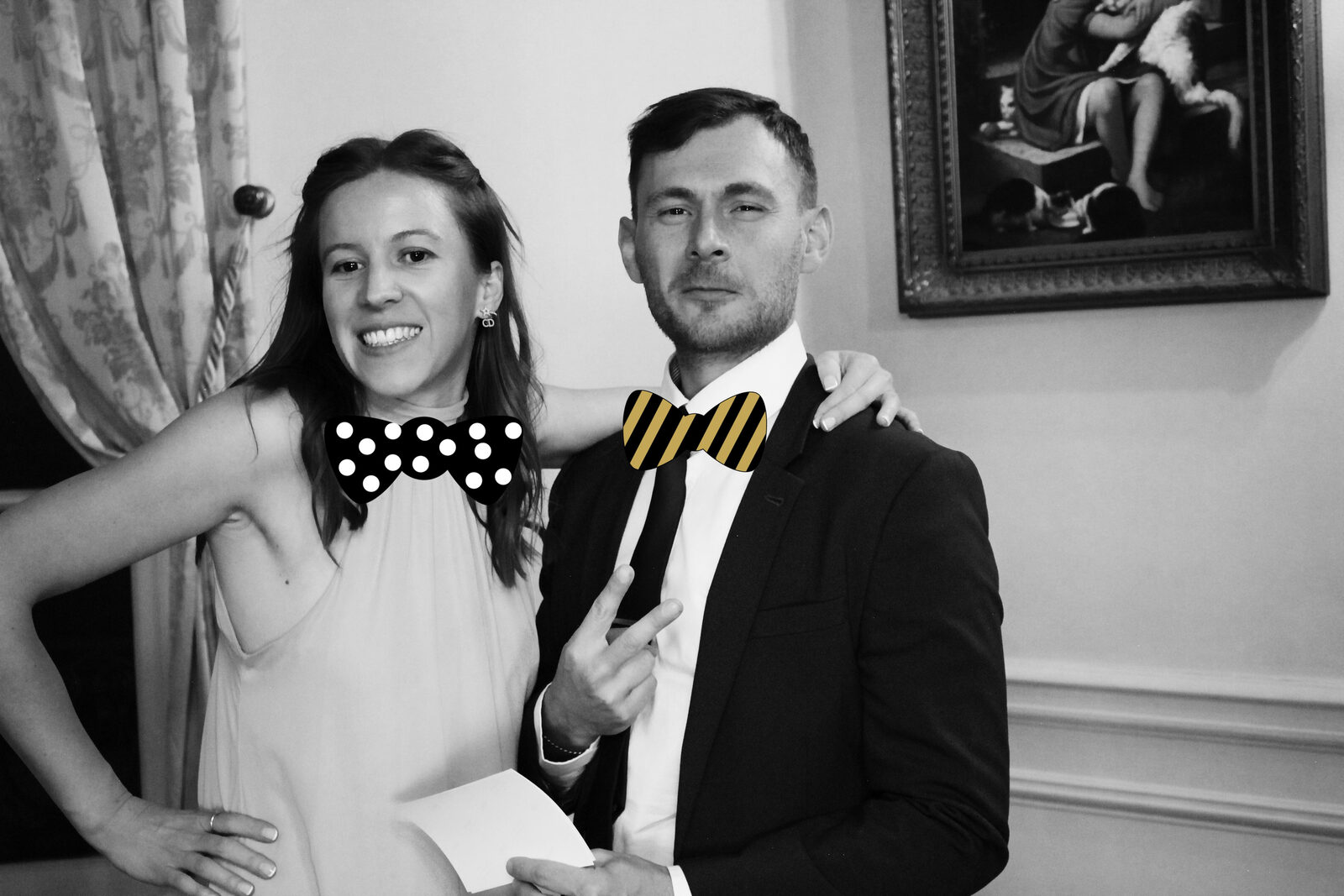 Borne Photo Booth Jaysphotography pendant le vin d'honneur — tirages illimités pour les invités