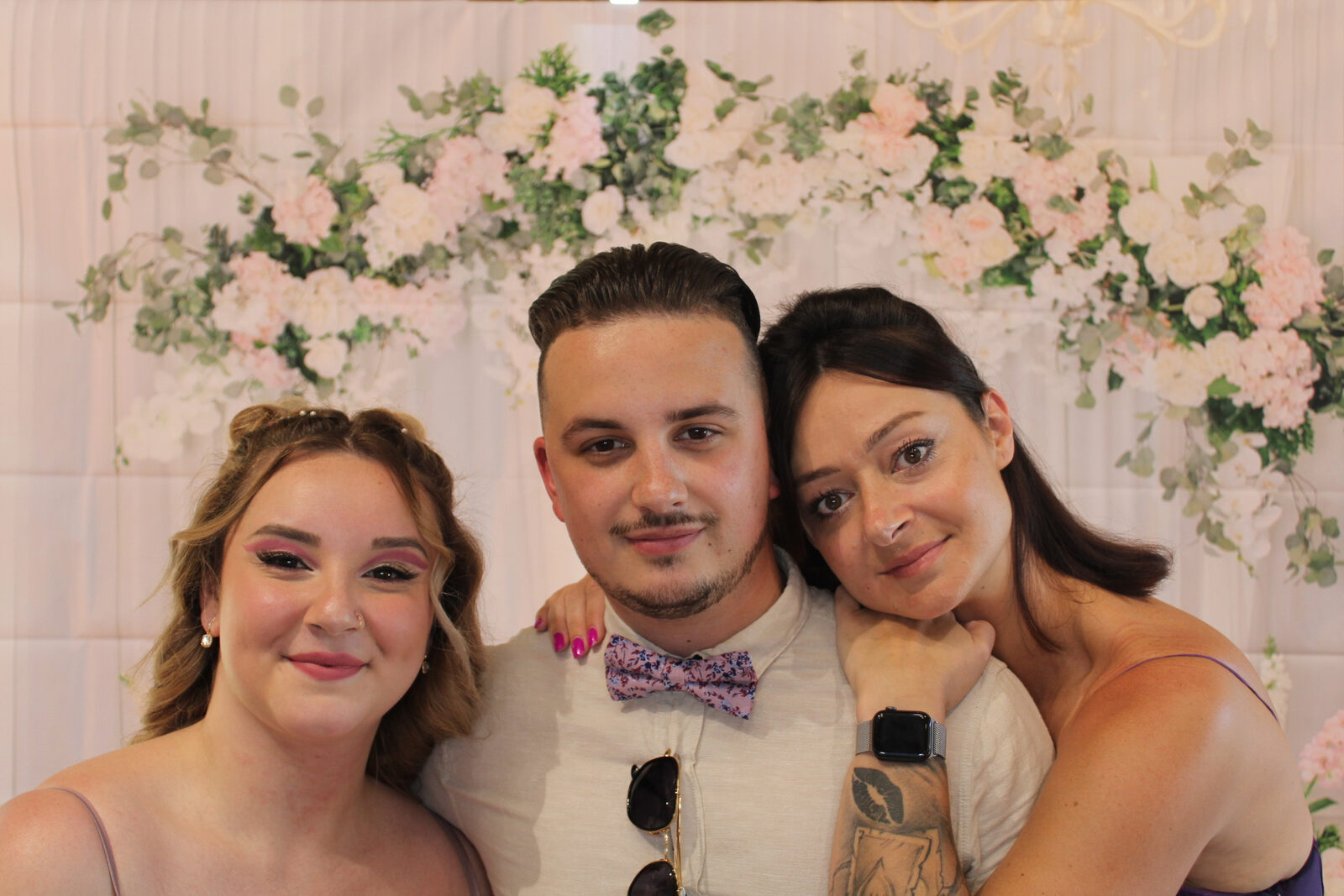 Borne Photo Booth Jaysphotography pendant le vin d'honneur — tirages illimités pour les invités