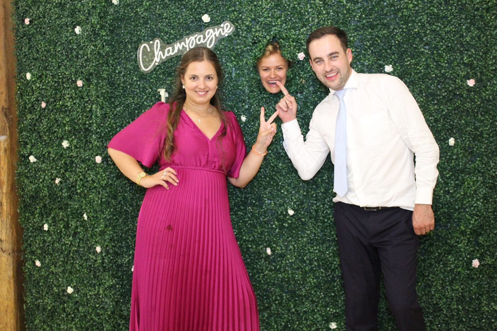 Photo Booth Jaysphotography installé au granges — salle de réception