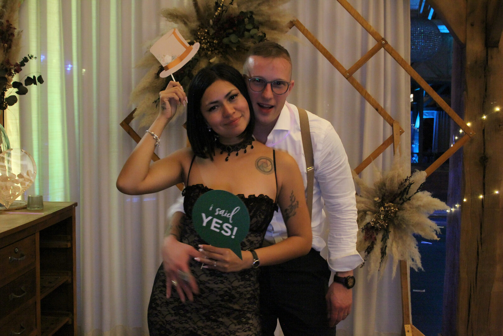 Mariage couvert par Jaysphotography — borne Photo Booth animée par les invités
