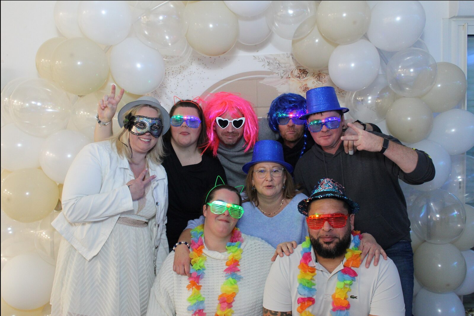 Borne Photo Booth Jaysphotography pendant le vin d'honneur — tirages illimités pour les invités