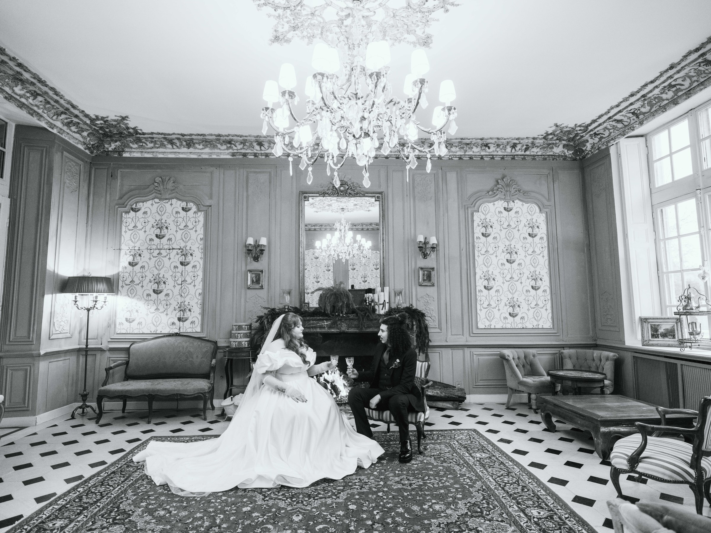 Angie & Marouane, Château d'Auvilliers 6