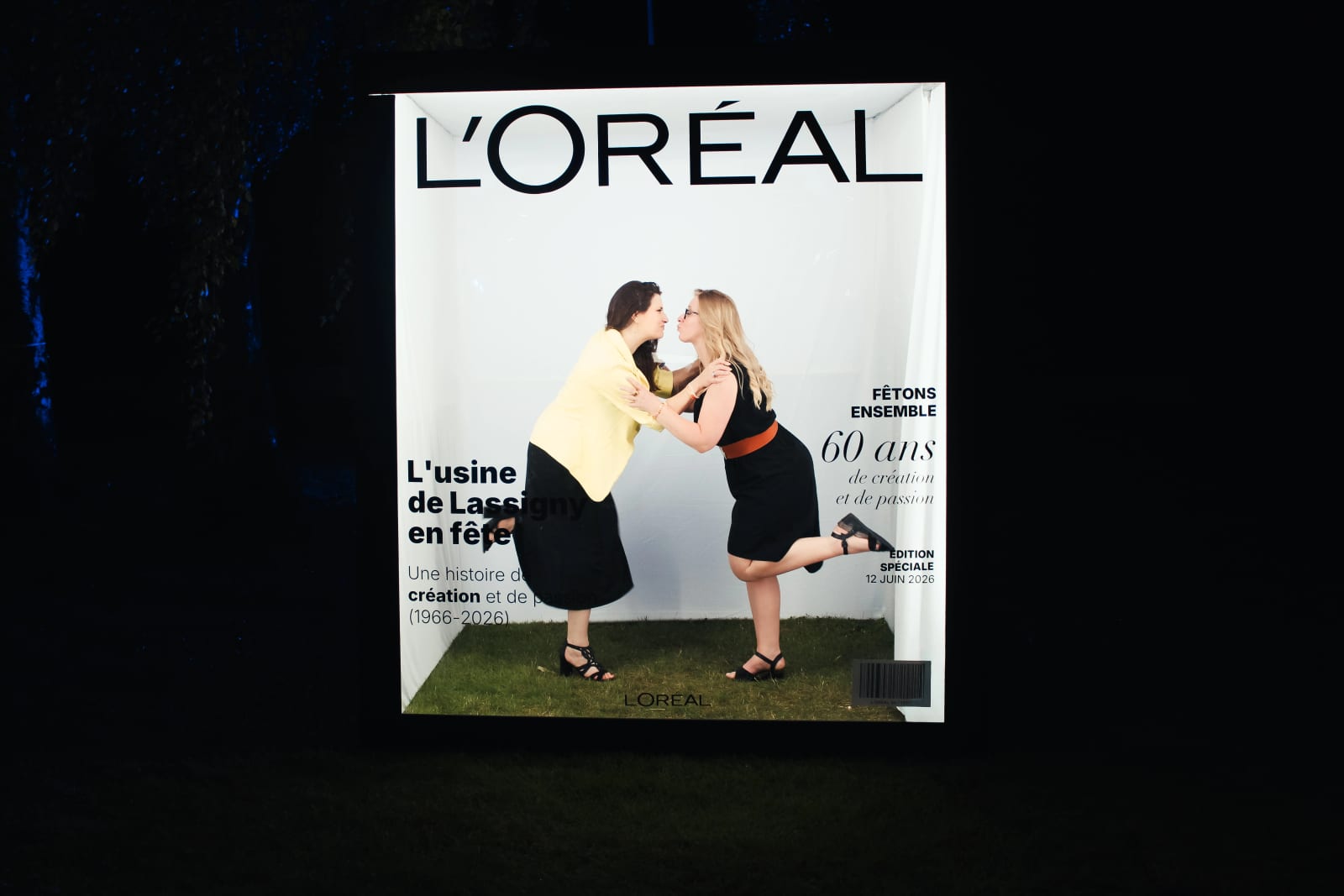 La Magazine Box L'Oréal et ses invités, animation des 60 ans de l'usine de Lassigny, mariage au Usine L'Oréal de Lassigny (Oise) · 60 ans, par Jean-Baptiste Argyre (Jaysphotography)