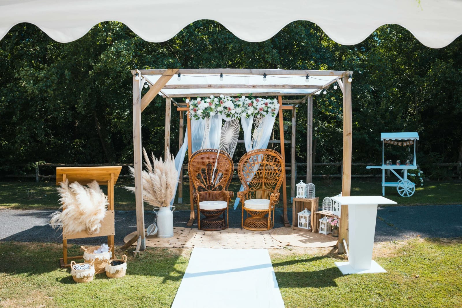 Alexandra & Nicolas, Domaine de l'Orangerie 5