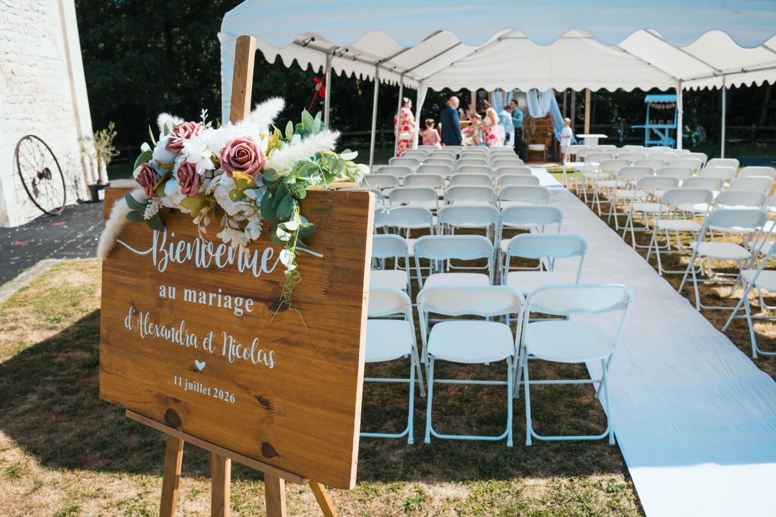 Alexandra & Nicolas, Domaine de l'Orangerie 2