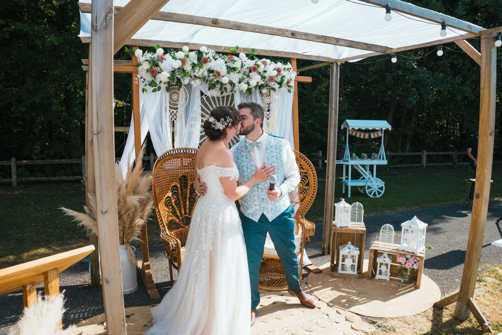 Alexandra & Nicolas, Domaine de l'Orangerie 6