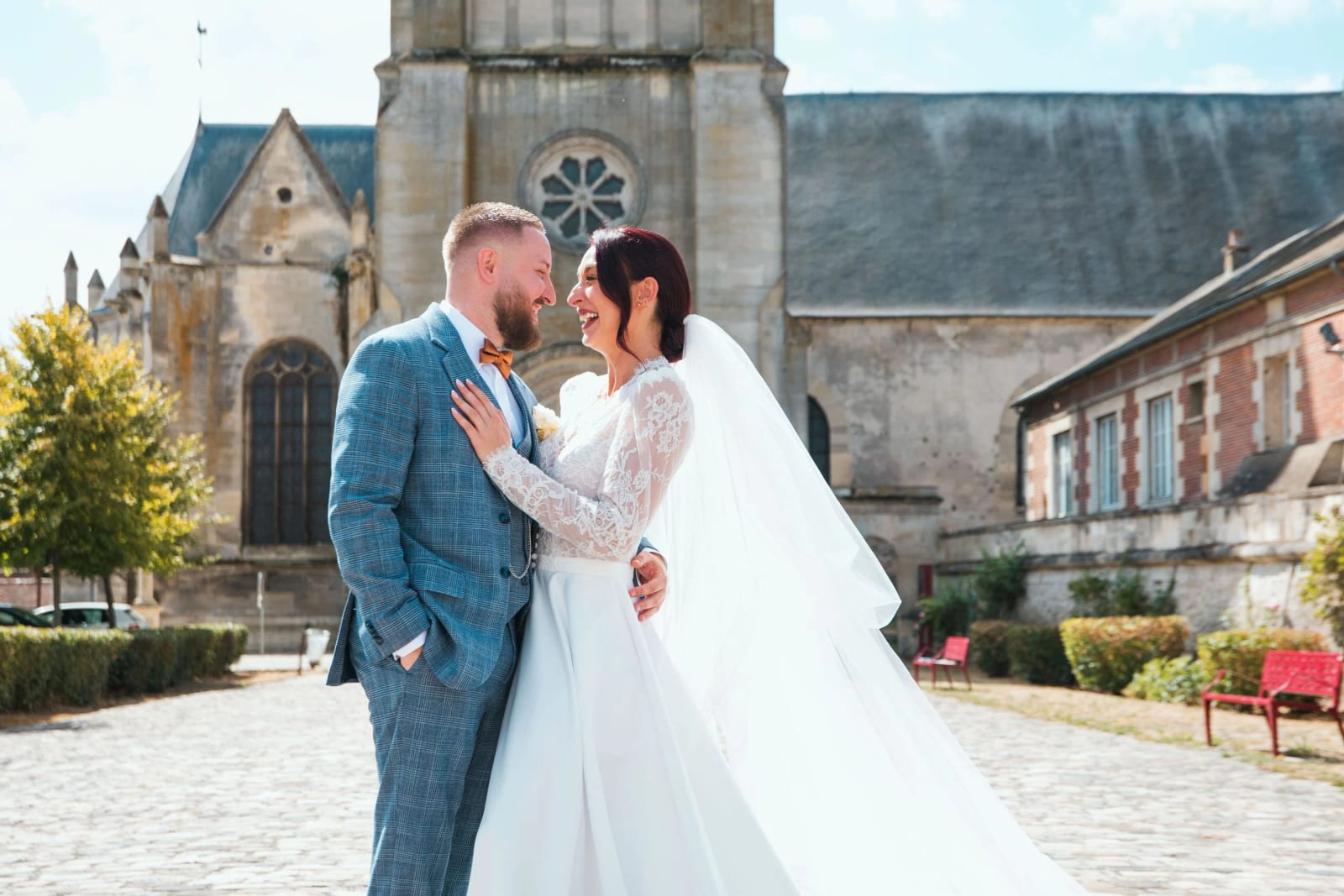 Celia & Adrien, Abbaye royale du Moncel 6