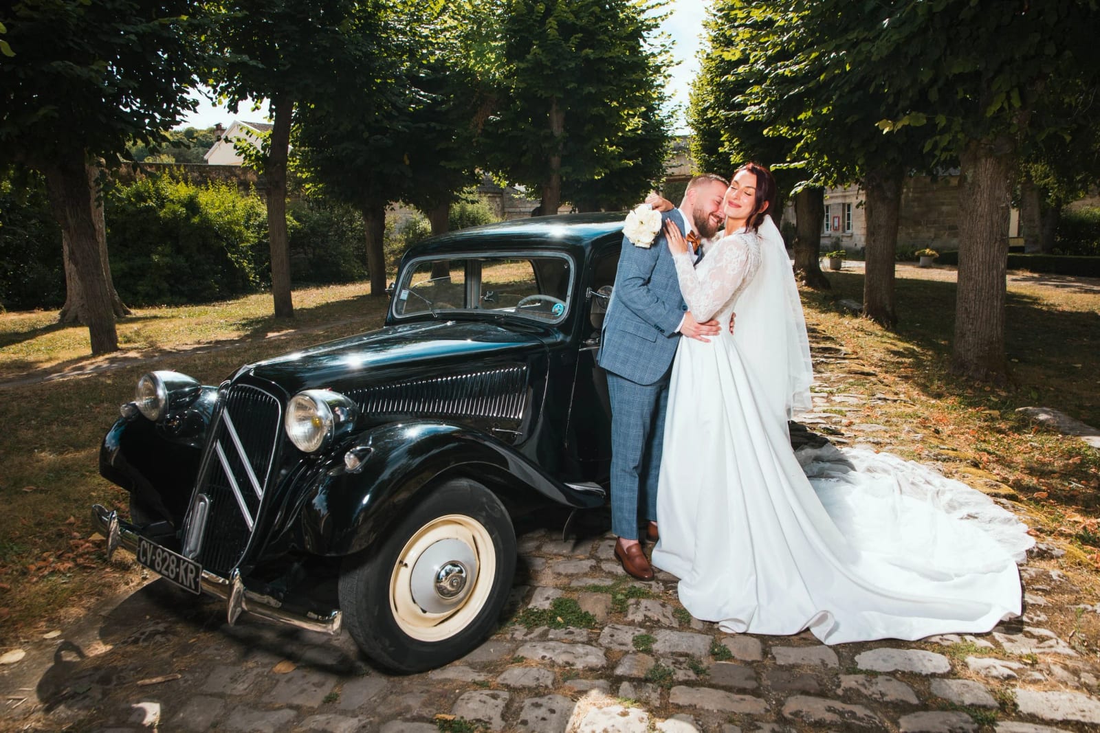 Celia & Adrien, Abbaye royale du Moncel 3