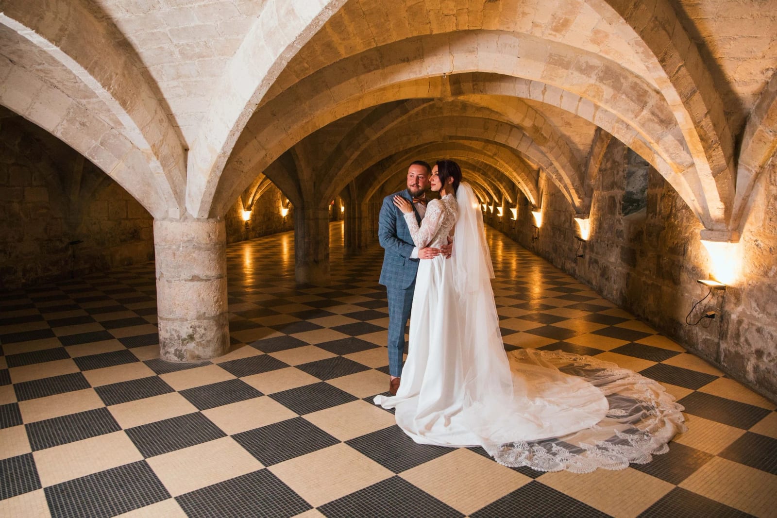 Celia & Adrien, Abbaye royale du Moncel 5