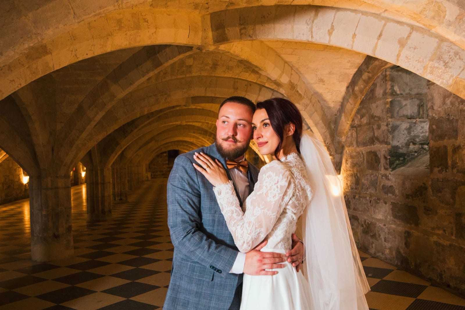 Celia & Adrien, Abbaye royale du Moncel 6