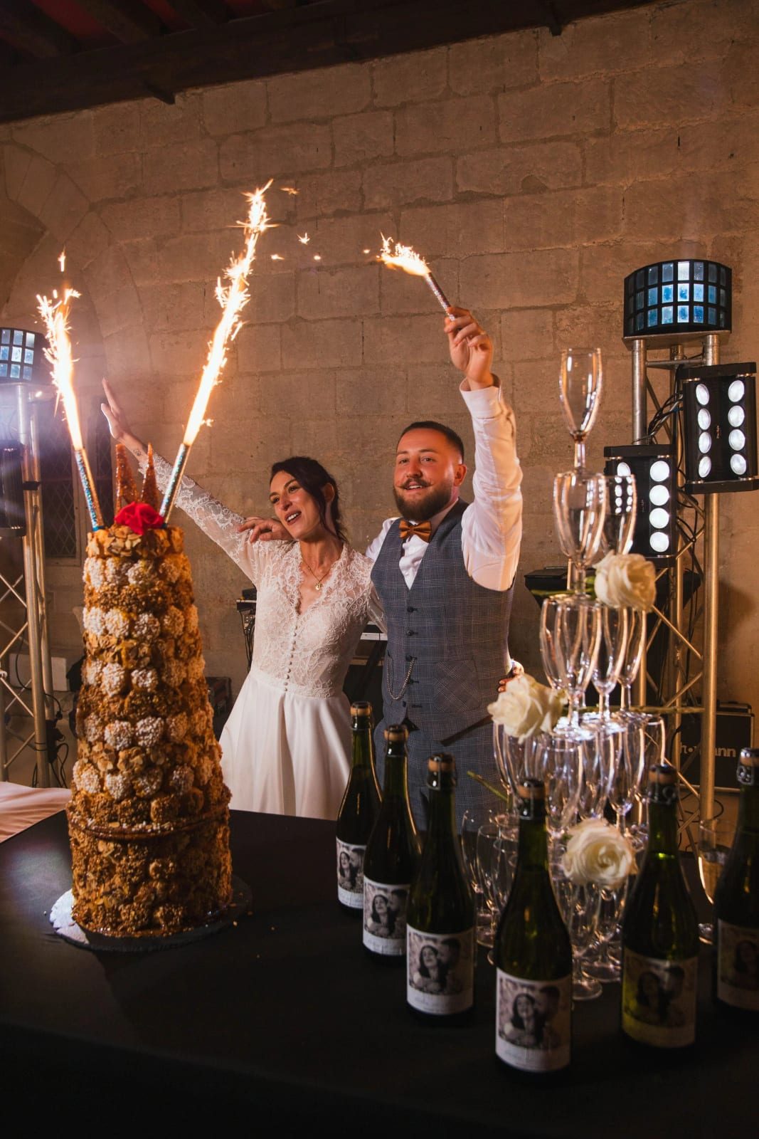 Celia & Adrien, Abbaye royale du Moncel 15