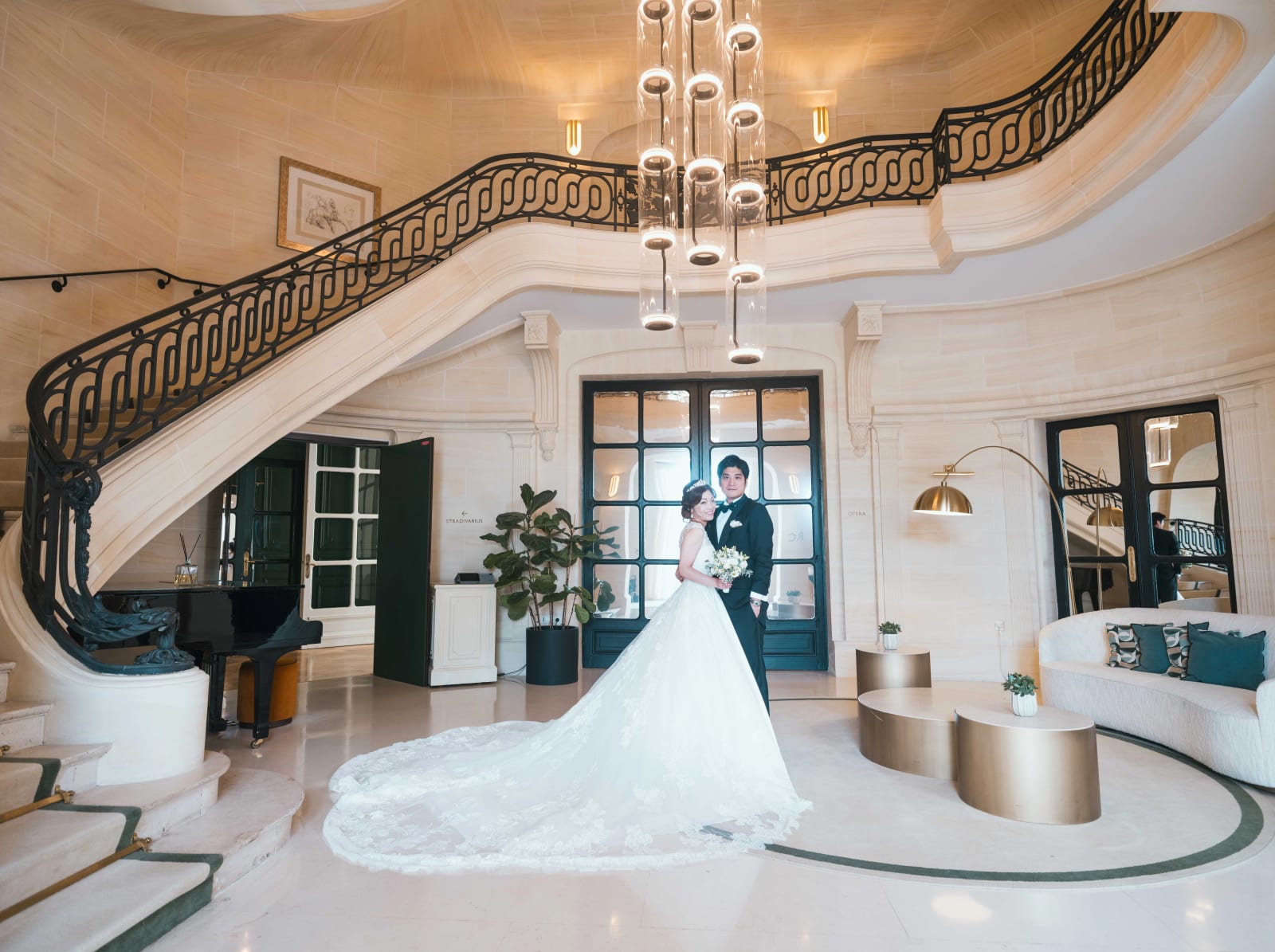 Lisa & Hiroya, Château Mont Royal