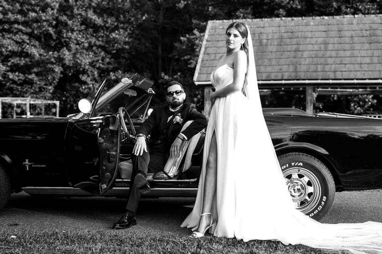Mariage photographié : Château de la Houssoye (Oise)