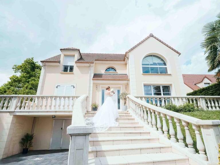 Mariage photographié : Domaine de Frémigny (Essonne)