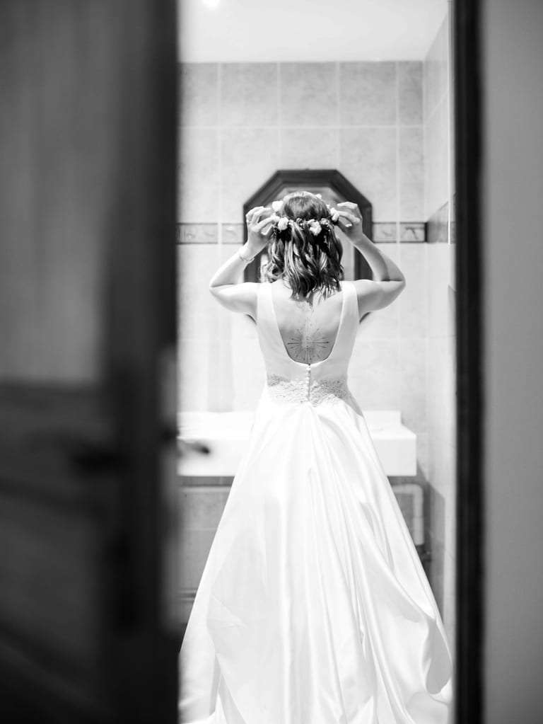Mariage photographié : Abbaye royale de Chaalis (Oise)