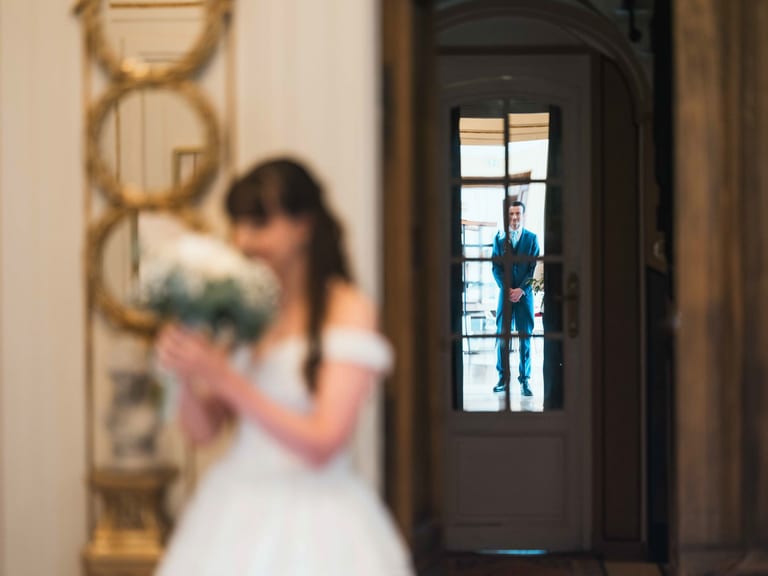 Mariage photographié : Château du Bû (Normandie)