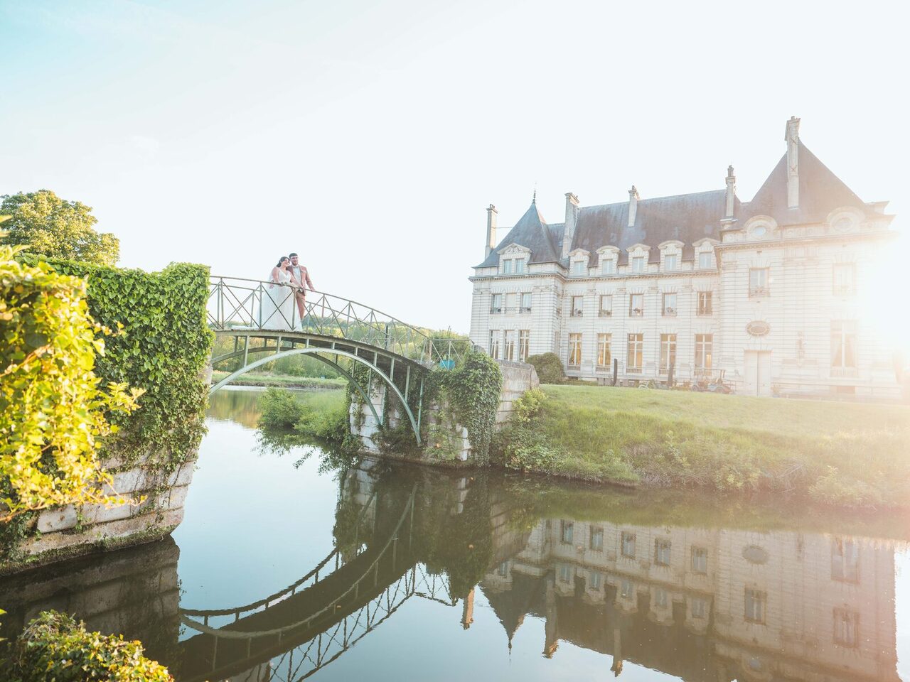Photographe de mariage au Domaine du Bois Saint Mard — Domaine du Bois Saint Mard